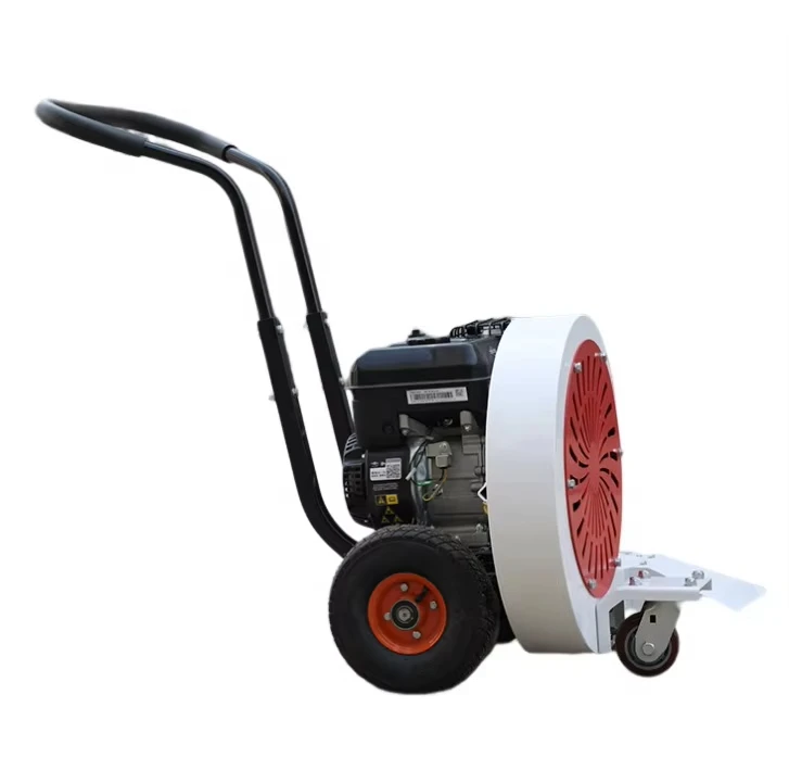 Walk Behind Leaf Two Circle Air Vacuum Side Channel Blower G/asoline Leaf Blower Walk Behind Leaf Blower