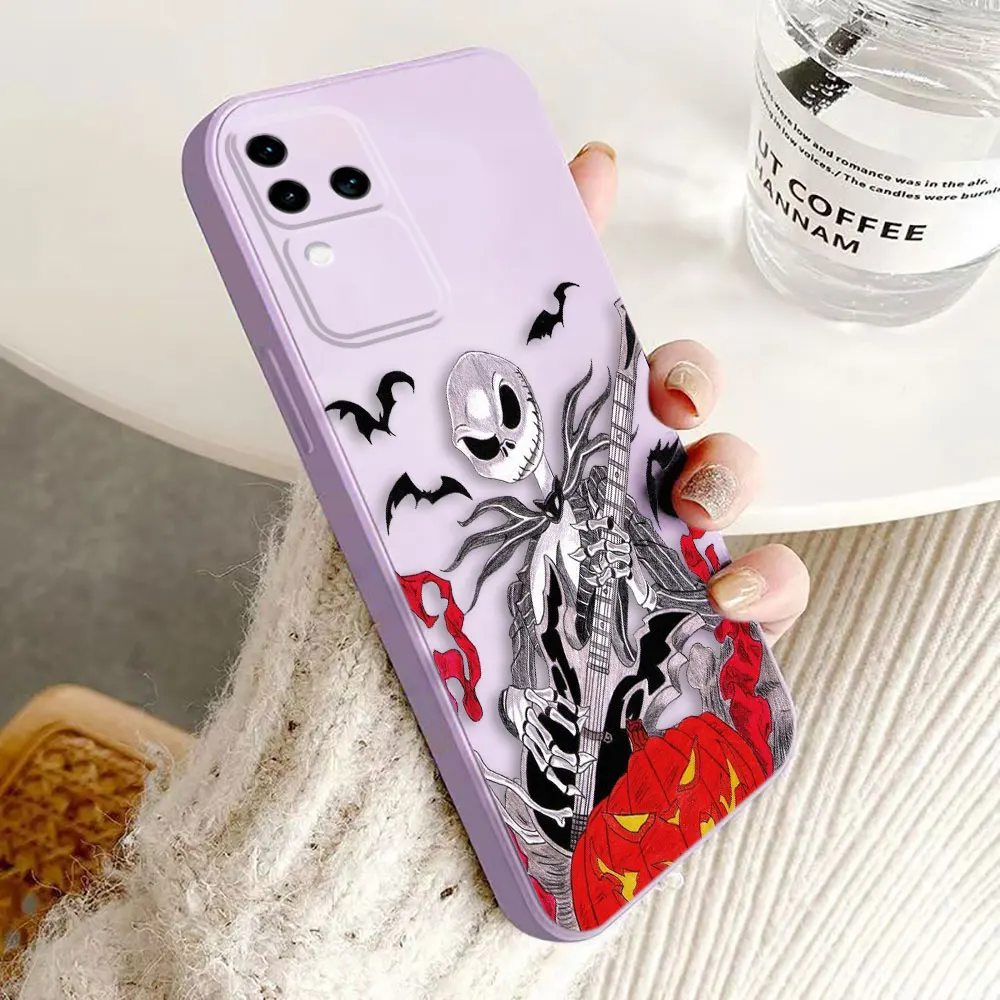 The Nightmare Before Christmas Phone Case For VIVO S1 S16 V15 V17 V20 V20ES V21 V23E V25 V27 V27E V29 V29E V30 V30E PRO PV23 5G