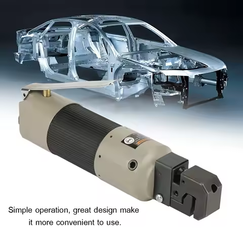 Pneumatic Sheet Metal Puncher Air Hole Punch Flange Punching Tool with Connector
