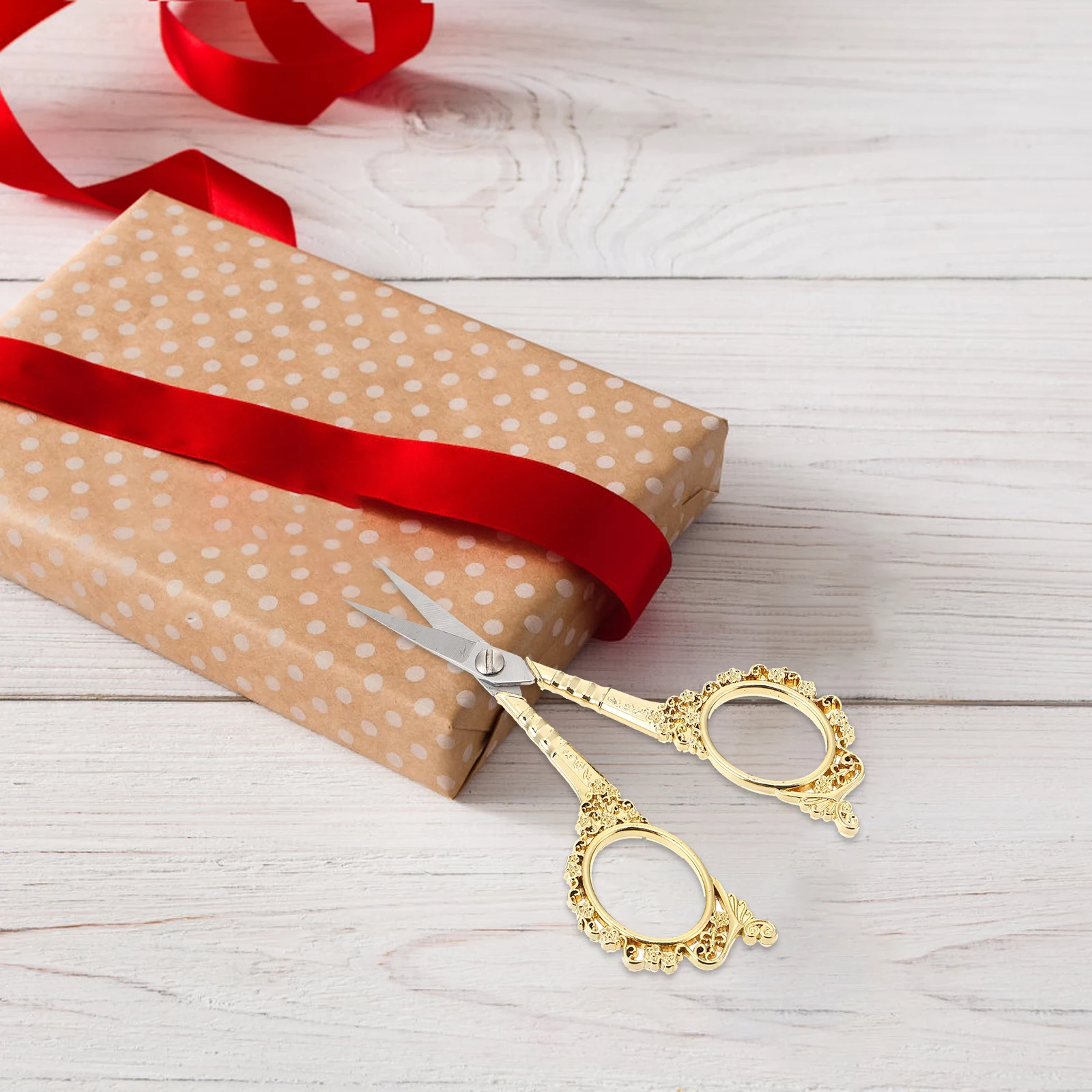 الفولاذ المقاوم للصدأ مقص التطريز للخياطة قطّاعة سن اللولب الدقة تلميح المتقلب Diy بها بنفسك أداة التطريز مقص للحرف اليدوية #2