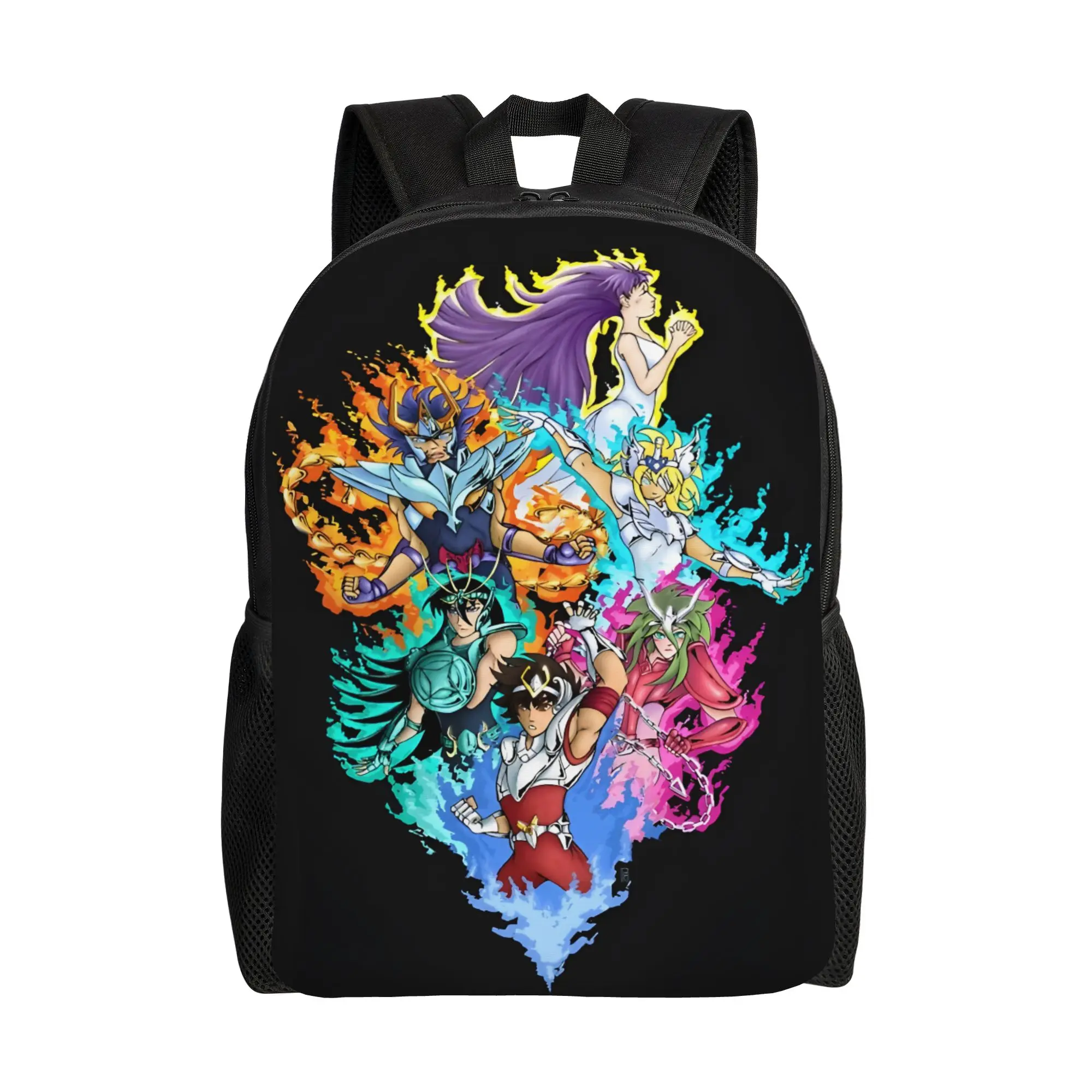Saint Seiya 2 backpack  ita bag  mochila Portable Campus Sturdy Shoulder Rucksack