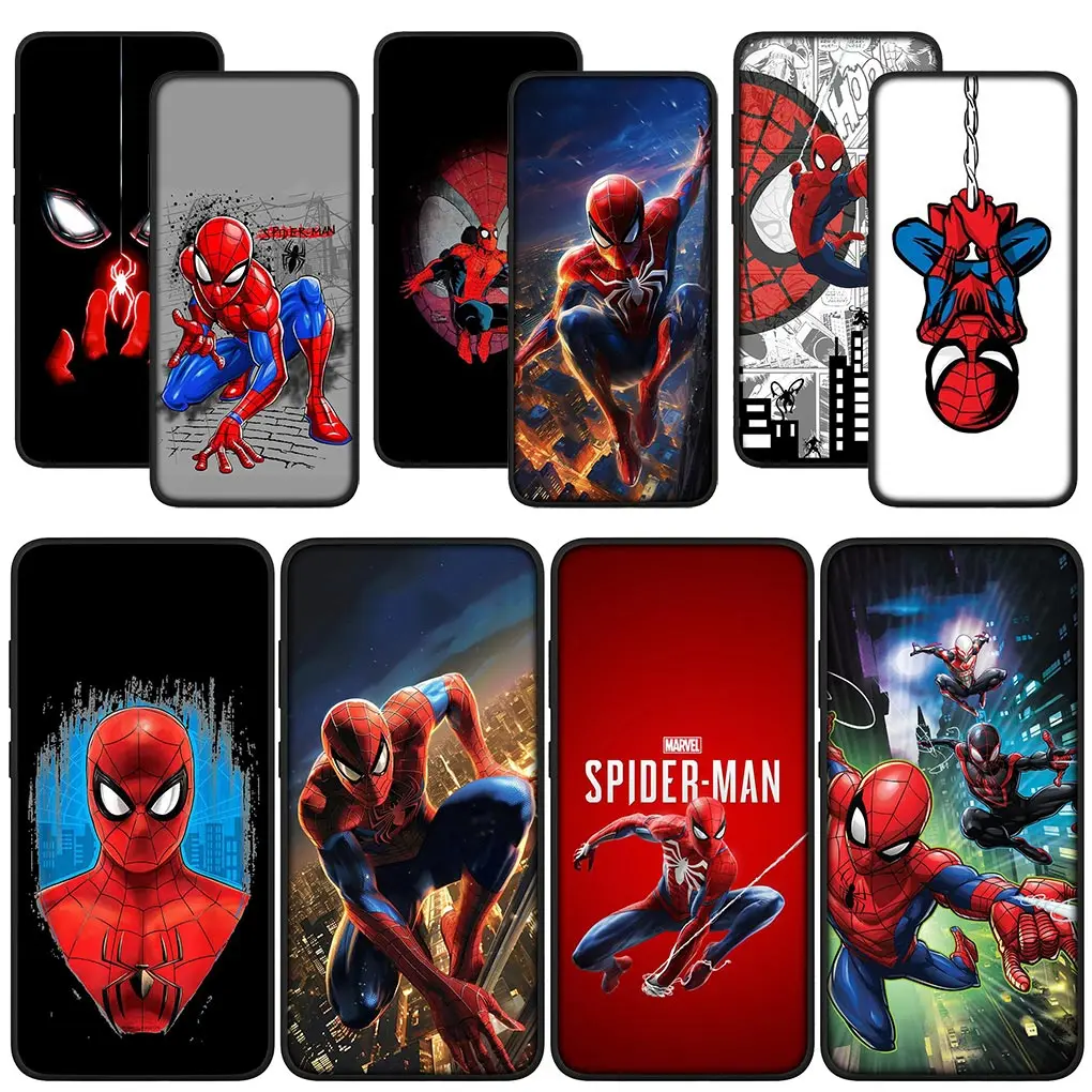 Spiders Man M-Marvels Spiderman Casing for Huawei P30 P20 P10 Y6 Y7 Y9 Prime Mate 10 20 Pro Lite Y9A Y8S P Smart 2019 Cover Case