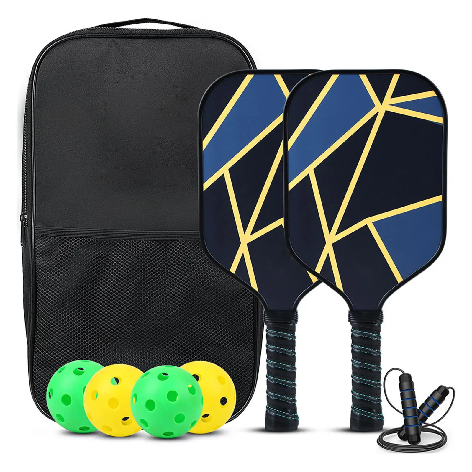 Pickleball-Schläger, praktisches Pickleball-Übungspaddel-Set für Anfänger im Innenbereich