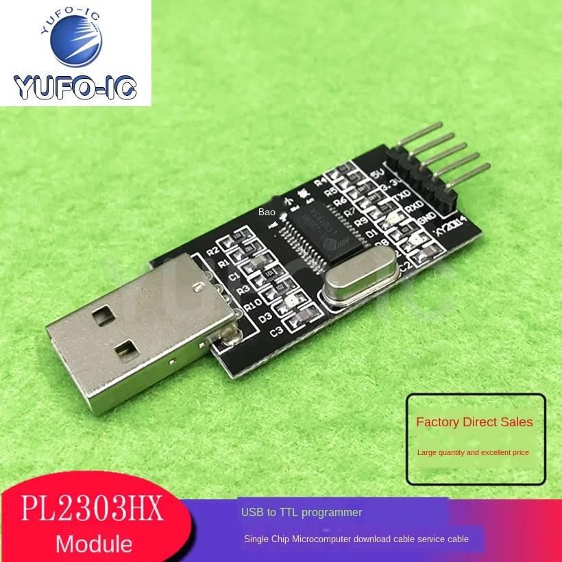 Free Ship 1PCS USB TTL PL2303HX Module Serial Upgrade Programmer?? Single-Chip Microcomputer To Conjoin The Shua Ji Xian