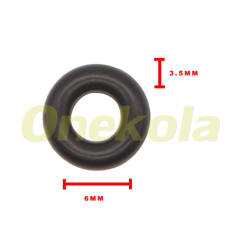 for BUICK REGAL BUICK VERANO 500pieces Fuel injector oring seals kit 6*3.5mm rubber orings fuel injector repair kits