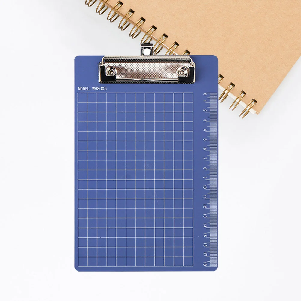 

3 Pcs A5 Writing Pad Holder Lightweight Plastic Clipboards for Office School Smooth Edge Profile Clipboard Paper Holder Student