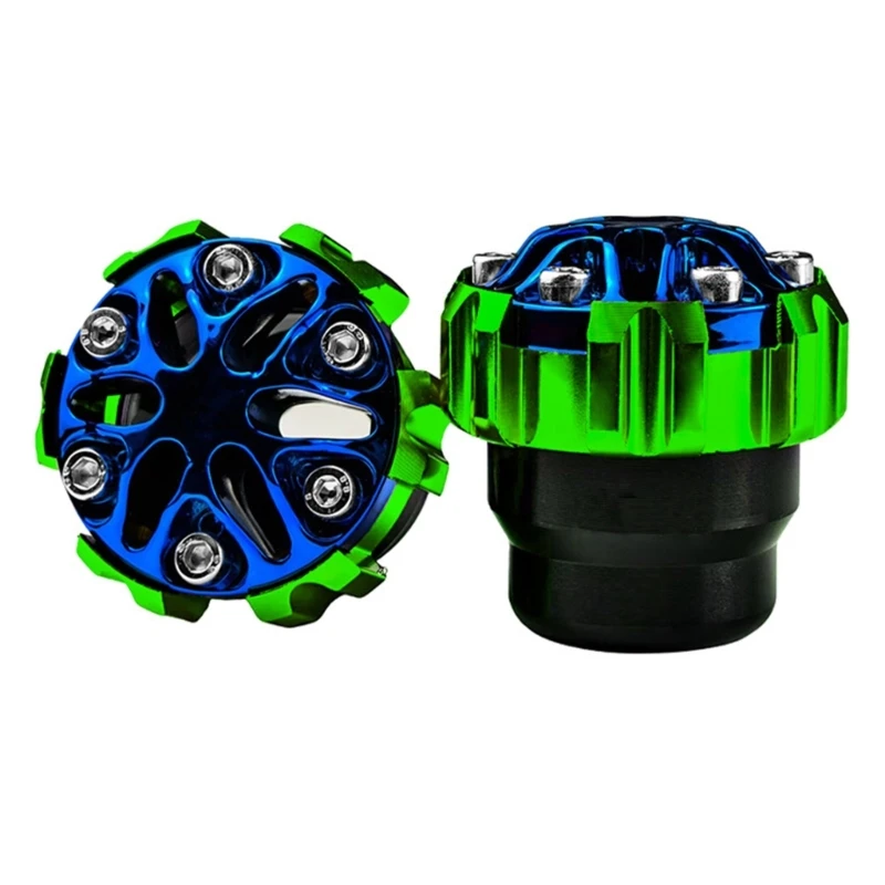 0XXD Lightweight Motorcycle Fork Cup Crafted Aluminum Alloy Offers Superior Crash Easy to Install Fits Most Bikes