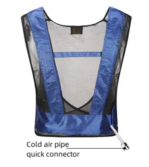 1Pc Welding Steel Air Compressed Cooling Vest Vortex Tube Air Conditioner Waistcoat Workers Cooling in High Temperature