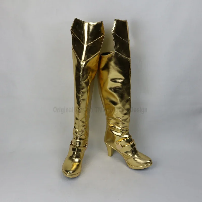 

Fate Stay Night Red Saber Nero Claudius Caesar Augustus Обувь для косплея Сапоги Хэллоуин Карнавальный костюм для вечеринки Аксессуары