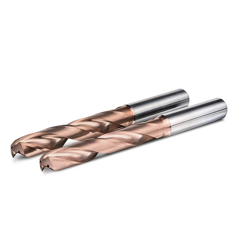 5XD High Hardness Drill Bits Coolant Hole Carbide Tungsten Twist Drill