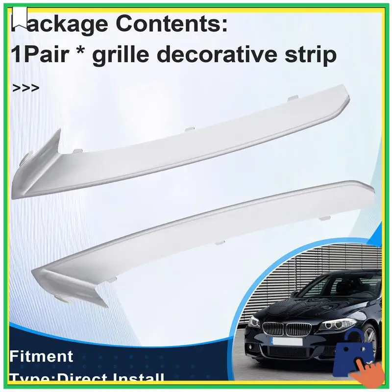 

Advanced Front Bumper Grille Decorative Strip For BMW 5 Series F10 F18 51117331763 2017331764