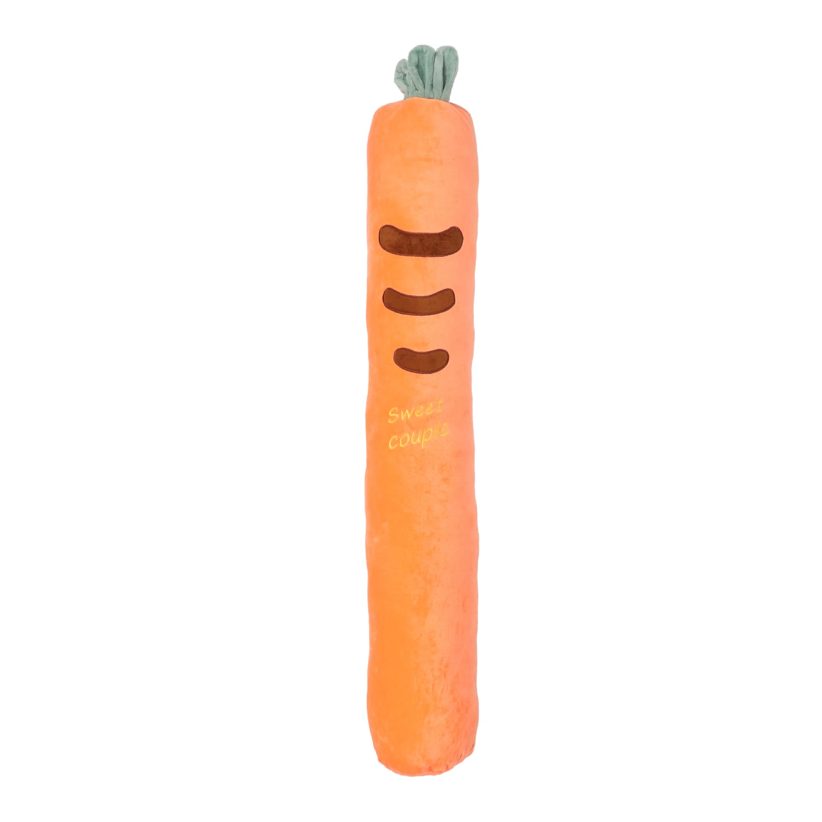 

Back Support Carrot Pillow Backrest for Bed Orange Body Pillows Sleeping Pregnant Woman