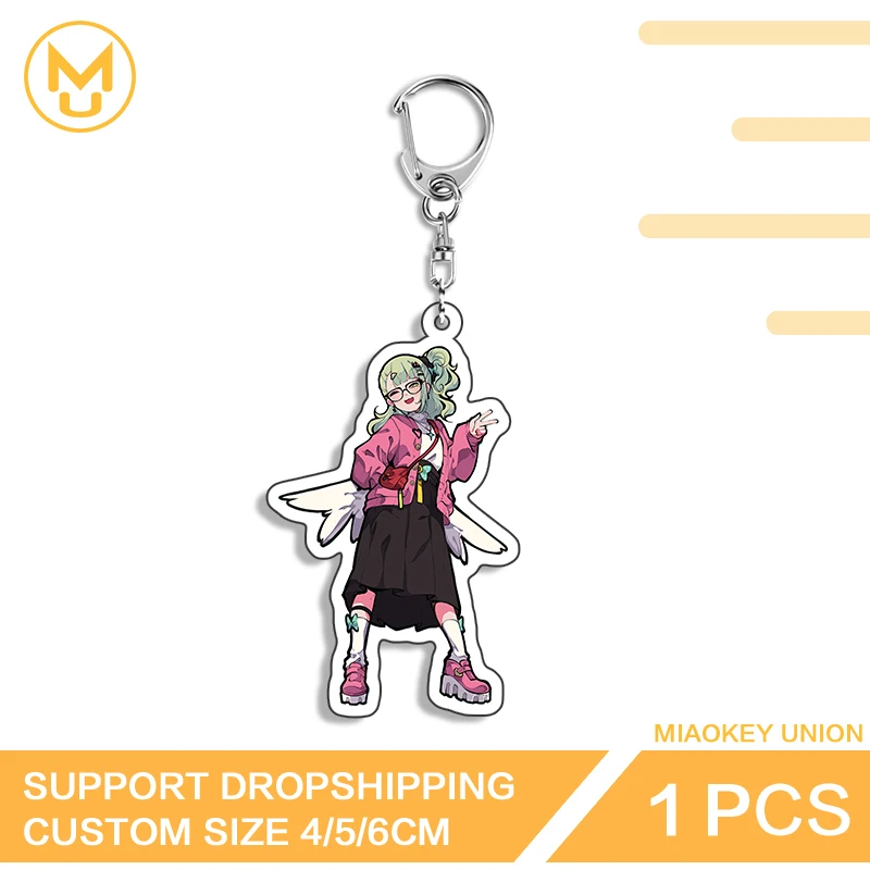Zenless Zone Zero Sunna Y2K Acrylic Keyring Beautiful Enchanting Lobster Clasp Edgy Creative Personality Amusing Accessories