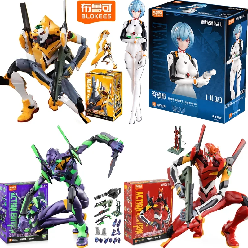 

Blokees EVA Building Blocks Anime Action Figure Assembling Model Toy Desktop Decoration Puzzle Birthday Gifts for Boys and Girls