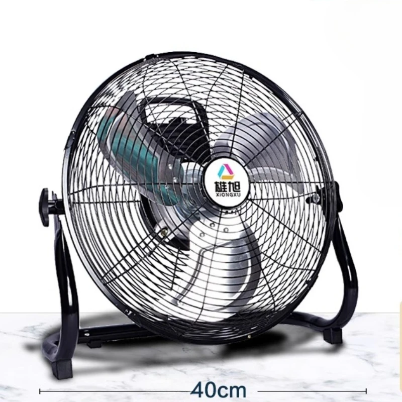 Pro Workshop Floor Fan 8Speed Sleep Mode 130°Adjustment Long-Range Airflow High-Power Copper Motor Rapid Low-Noise Cooling