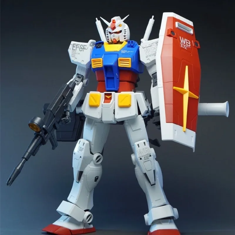 【REISSUE】FANG DAJING 1/35 RX-78-2 original 7802 Assembly Model Kit Action Figures Action Figure Toy With LED Christmas gift