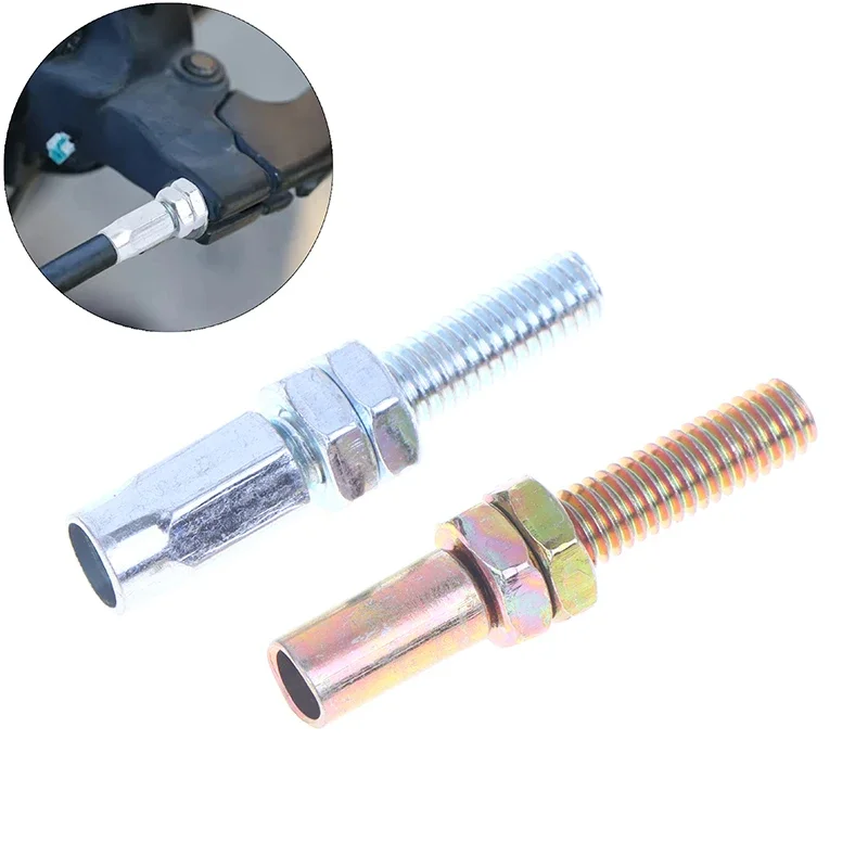 

10Pcs M6 Screws Motorbike Throttle Cable Parts M6 Hollow Screw Throttle Cable Kart Throttle For Agricultural Machinery Accessori