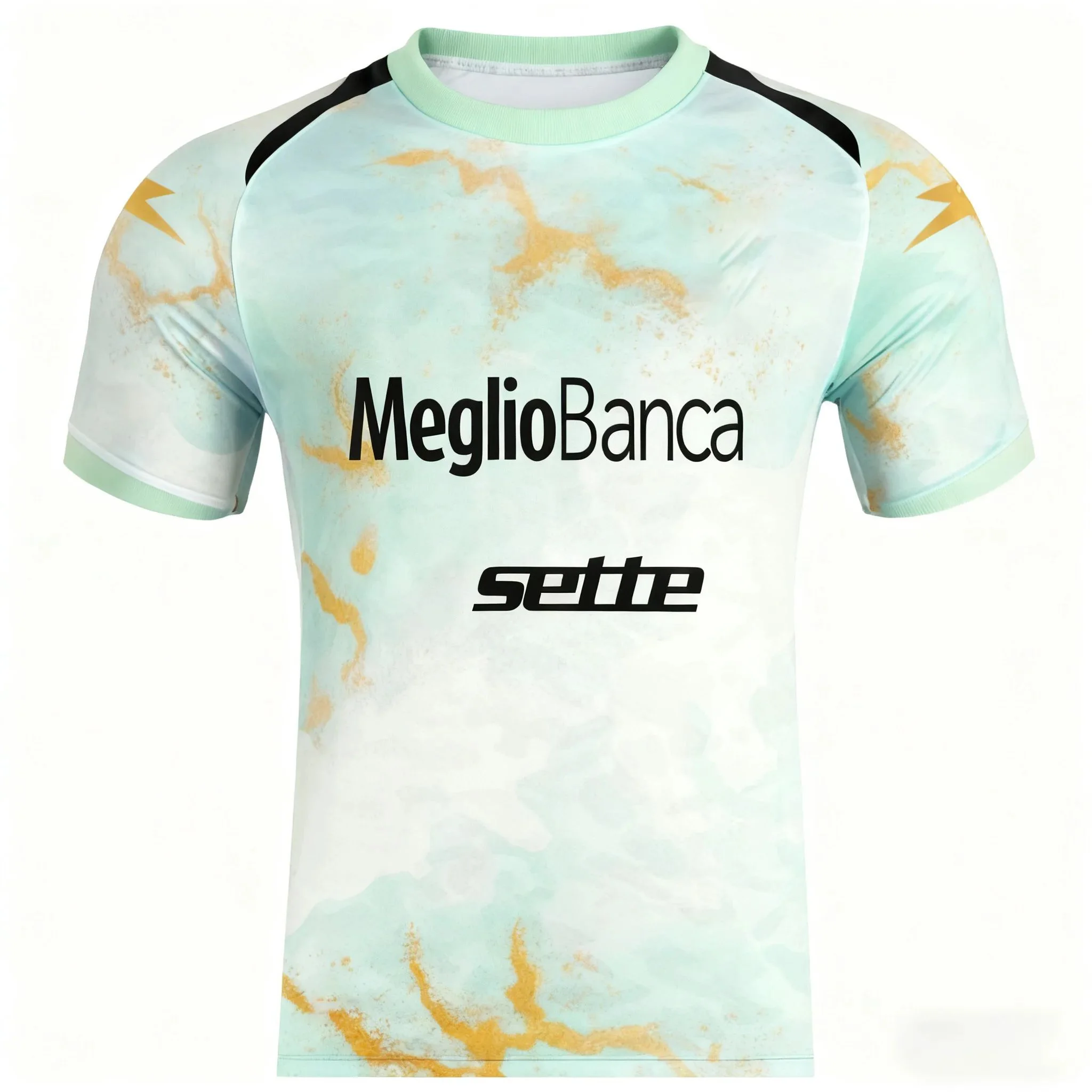 

26 Frosinone Home And Away Football Shirt 3D Printed Breathable Quick-Drying Short-Sleeved Sweatshirt Outdoor Fitness Sports Top