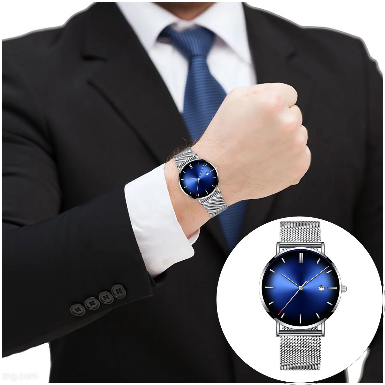 Multi-color Fashion Classic New Easy Business Watch Is Suitable For Men To Wear