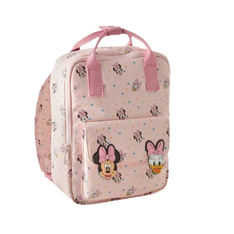 2024 Disney New Minnie and Mickey Mouse Printed Multifunctional Children's School Bag Fashionable and Versatile Student Backpack