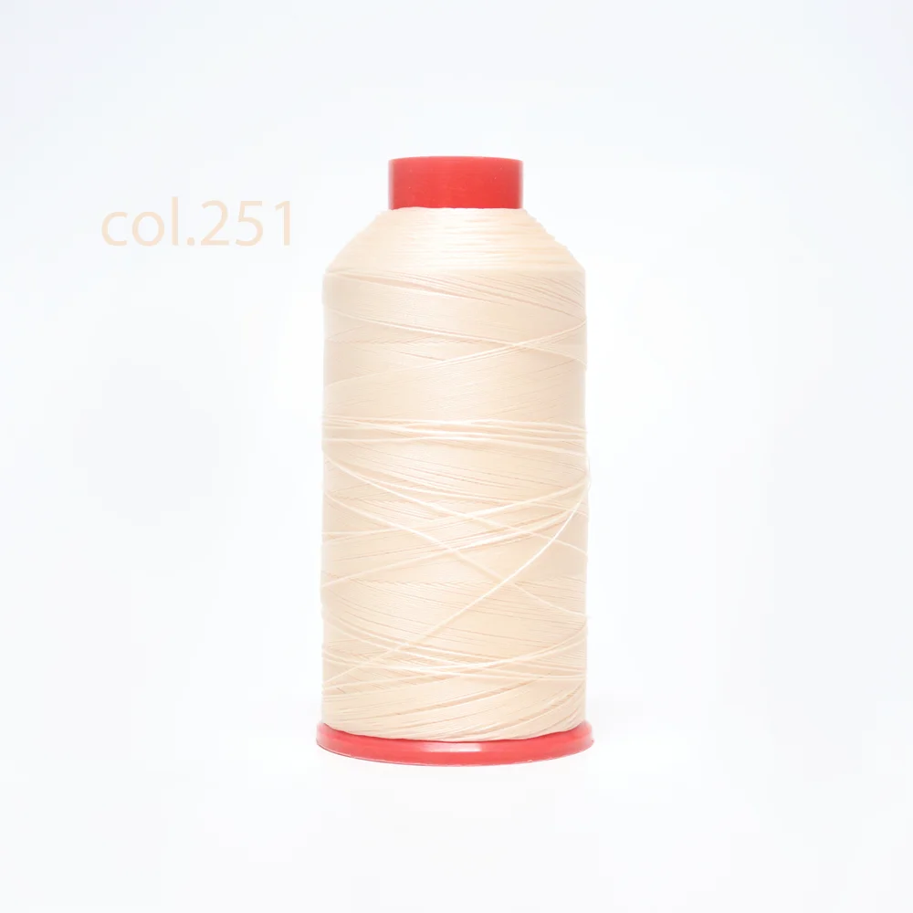 TEX 70 Nylon Gebonden Draad 0.3 MM Zware Breeksterkte Lederen Bekleding Schoenen Canvas Naaisteek 210D/3 1500 Meter - afbeelding 1