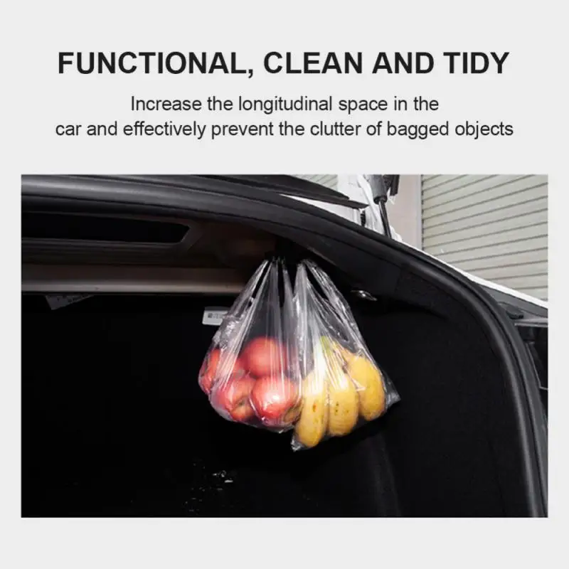 Trunk Hook Car Pendant Trunk Grocery Bag Hook Luggage Compartment Glove Bag Hook For Model 3 2017 - 2023 Car Accessories