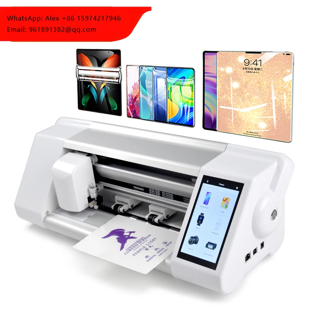 

Universal Unlimited 3D Hidrogel Film Mobile Phone Laptop Tablet Tpu Hydrogel Film Screen Protector Making Machine Plotter Cutter