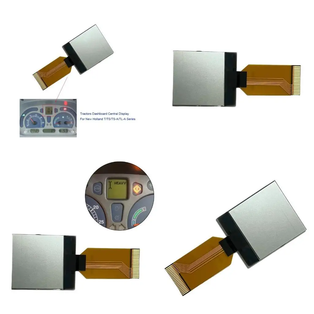 E7CA Waterproof Display For Agricultural Equipment Clear Visibility Simple Installation Process