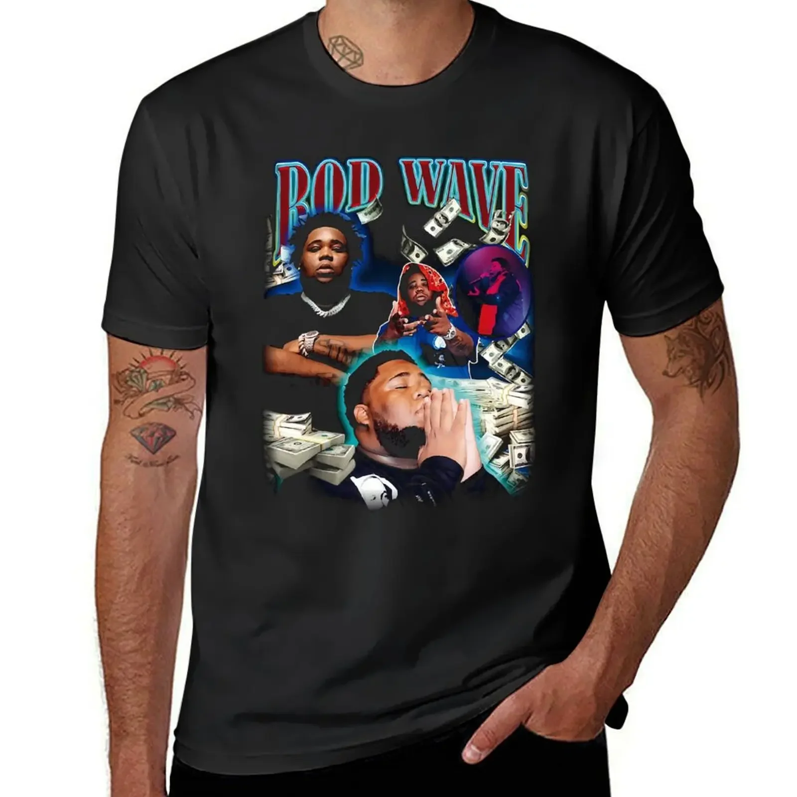 Rod Wave Good Money Cool Rapper T-Shirt cheap stuff sports fans shirts graphic tee t shirts for men pack