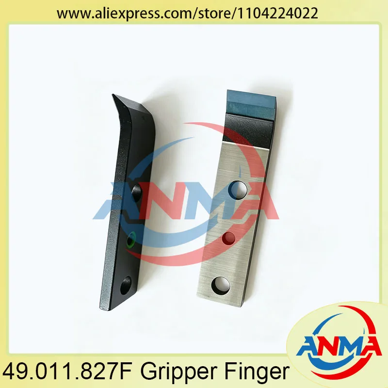 15Pieces For Heidelberg SM102 CD102 Printing Press Gripper Finger 49.011.827F Impression Cylinder Gripper Pad