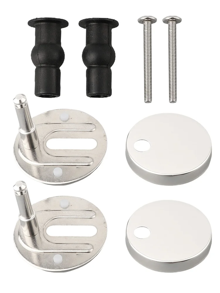 Toilet Cover Mounting Screws Bolt Hinge Kit 47mm 55mm Household Bathroom Toilet Cover Mounted Replacement Accessories