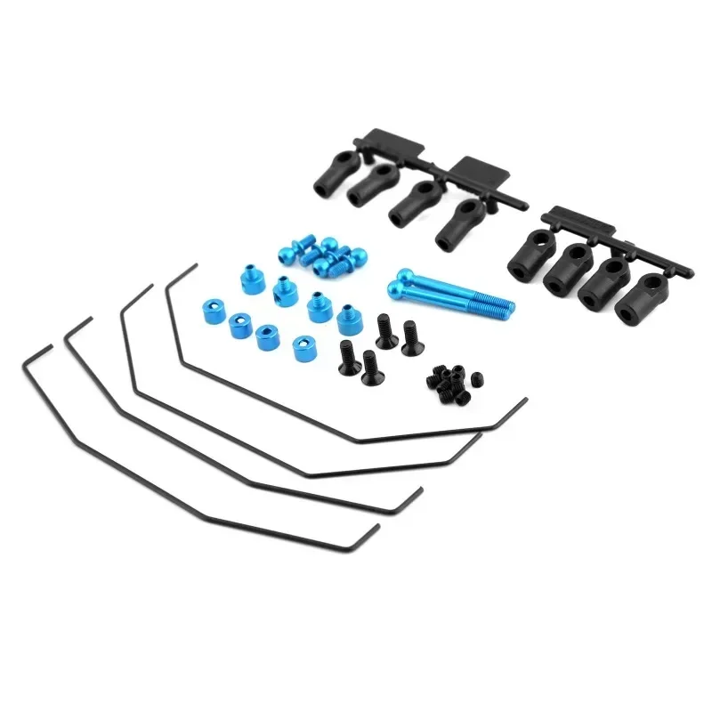 Barre antirollio anteriori posteriori Kit bilanciamento barra antirollio Parti di aggiornamento per TAMIYA 22037 TD2/TD4 RC Auto Aggiornamenti Parti Accessori