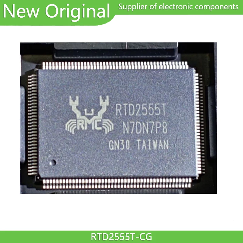 

(2-10PCS)100% New RTD2555T-CG RTD2555 QFP Controller IC Driver Logic Chip Voltage Regulator Chip