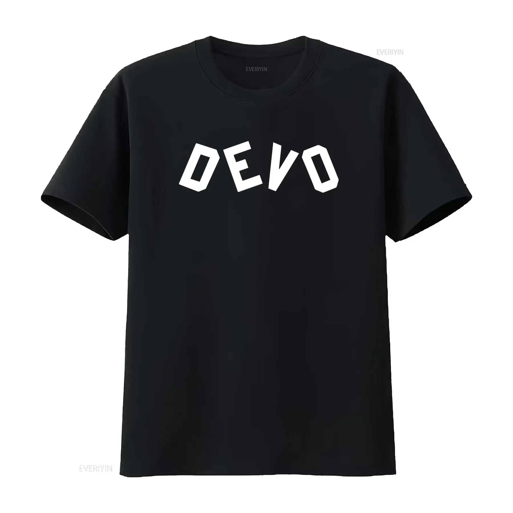 Camiseta Negra Vintage DEVO New Wave Art Punk Rock Band Concert 2007 BOOJI BOY Talla Pequeña Lavada para Hombre, Ideal para Uso Diario