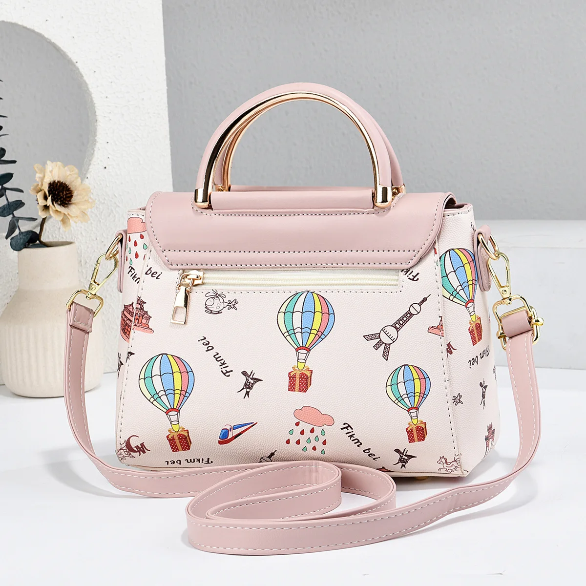 Bolsa Feminina Ombro Quadrada Luxo 2026 - alternate angle
