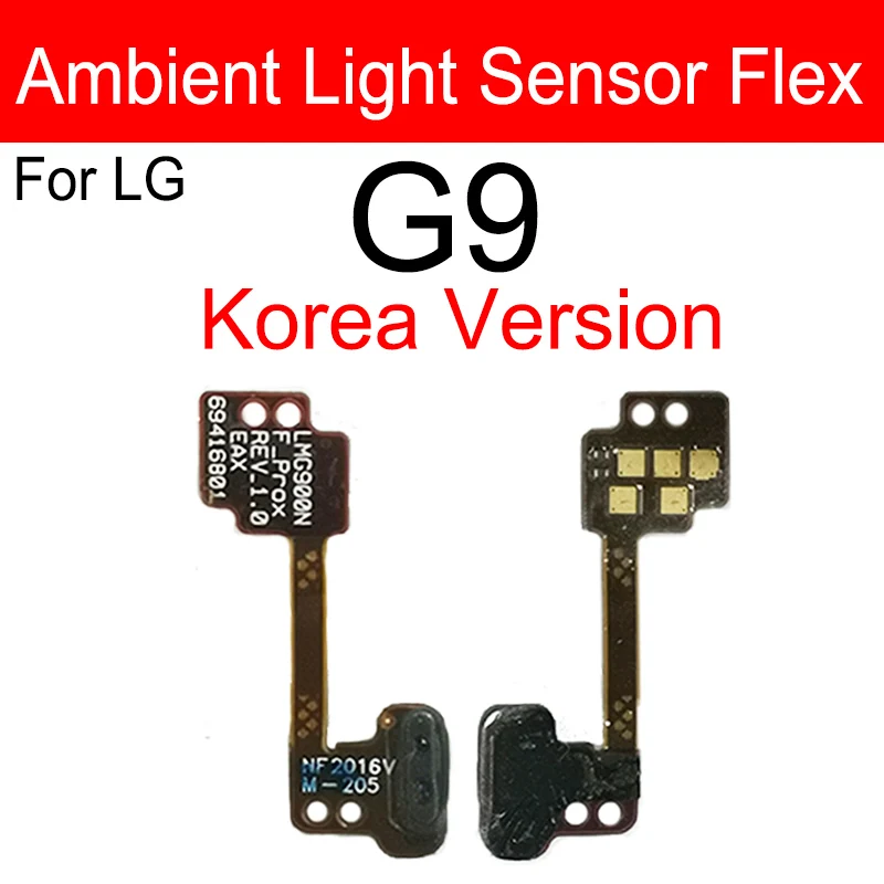 Kabel Fleksibel Sensor Cahaya Kedekatan Sekitar untuk LG V50S G8X G9 Bagian Pengganti Pita Fleksibel Sensor Cahaya Kedekatan