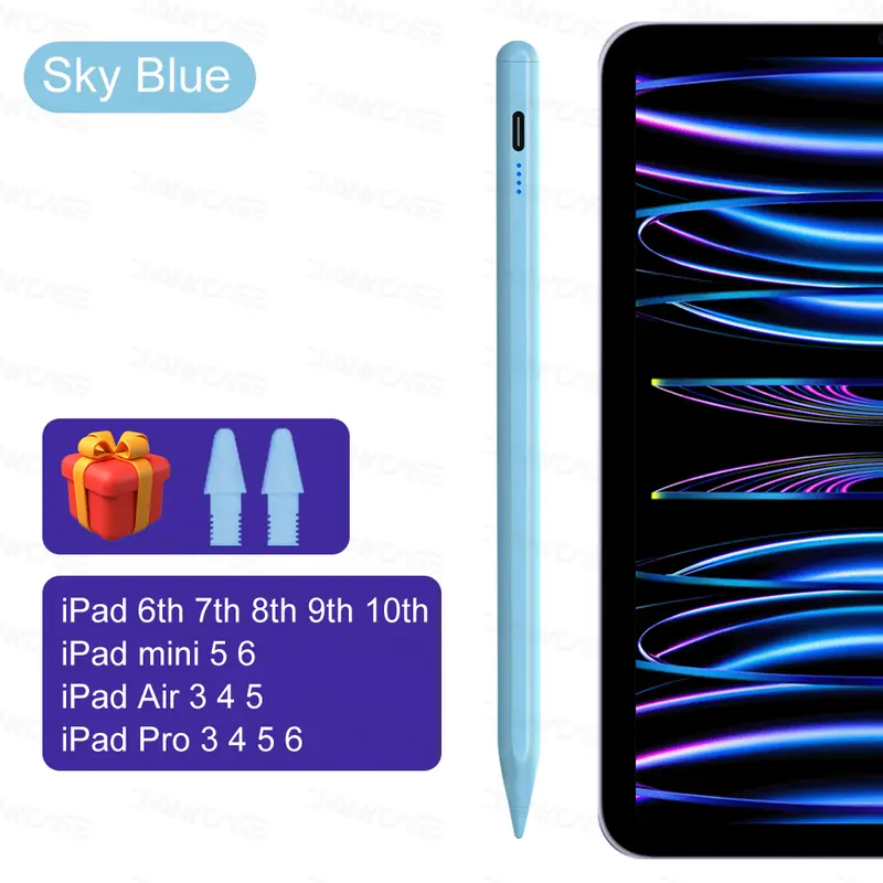 For iPad Pencil 2025 M3 Stylus Pen for Air 6 M2 Pro M4 M5 with Palm Rejection for iPad Pro 11 12.9 13 7/8/9/10/11th Mini5 6 7 - Image 8