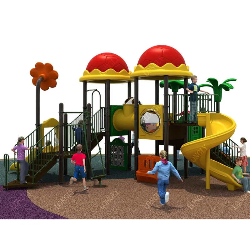 Good Quality Educational Plastic Slide for Kids Outdoor Playground Amusement Park Equipment Garden Residential School