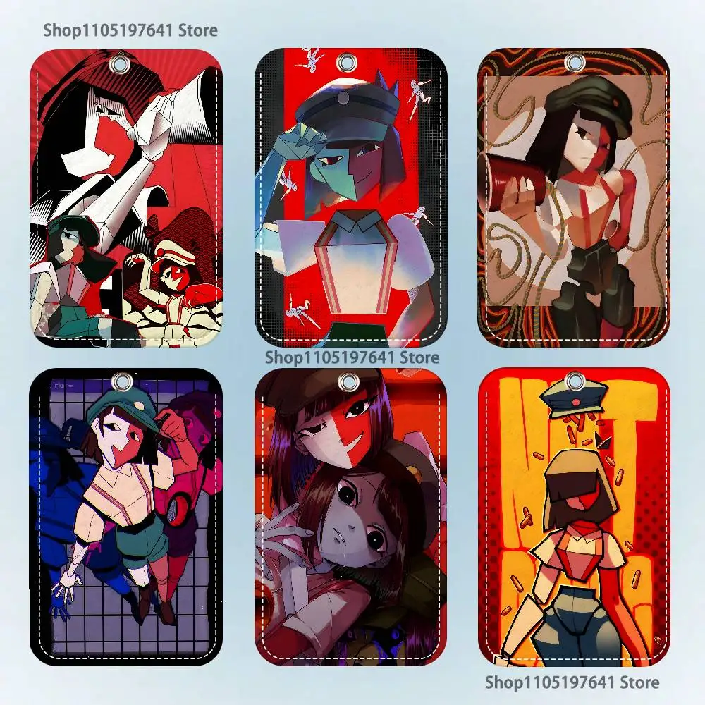 

E-ENA Dream BBQ G-GAME Holder Keychain For Bank Business Work Card Holder Student Card Protective Case Bus Card