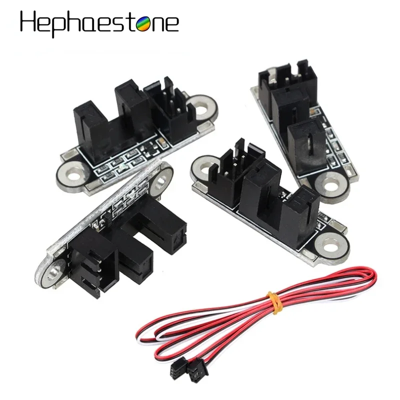 Optical Endstop 3D Printer Parts Optical Switch Sensor Photoelectric Light Control Limit endstop switch Module 1M Cable