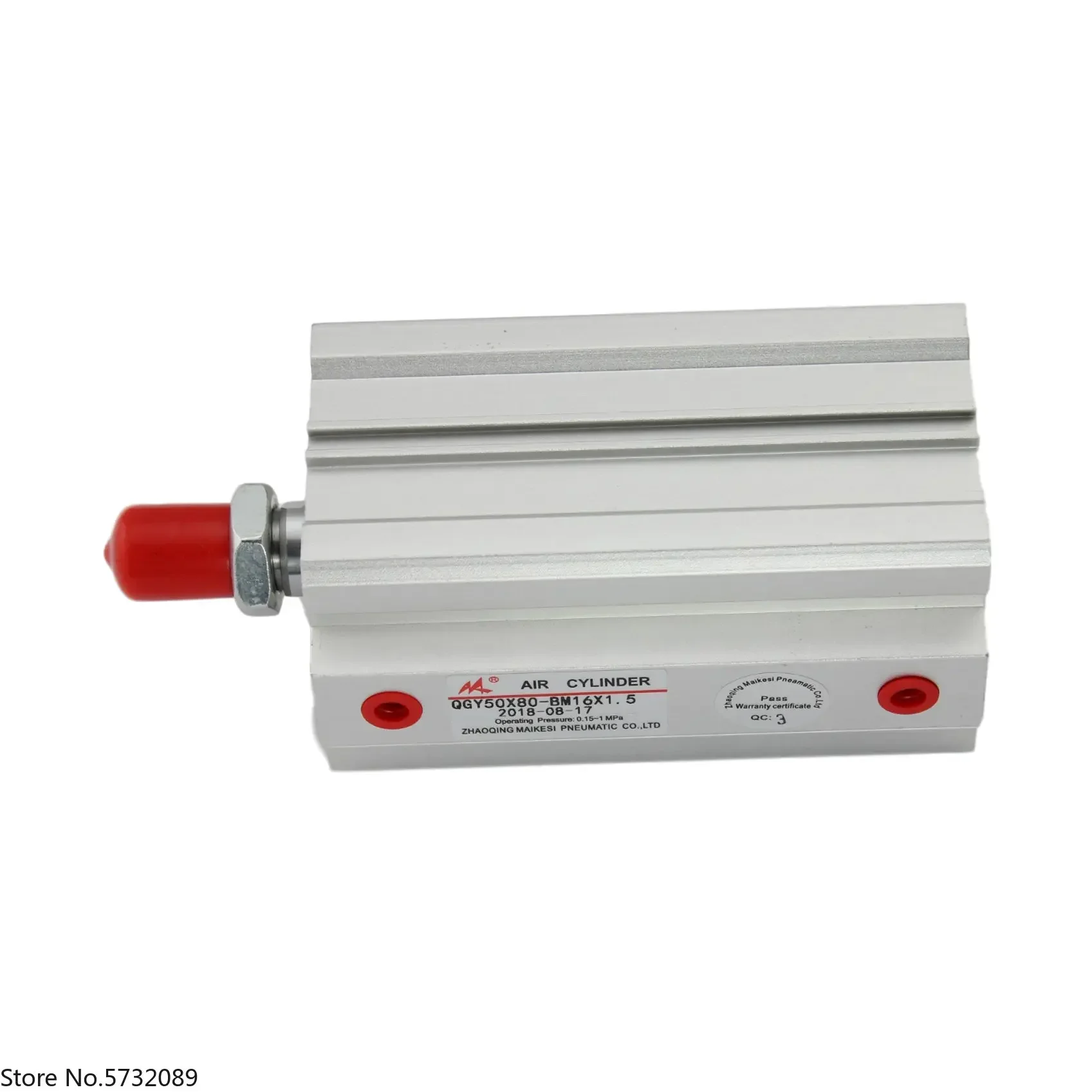 

Woodworking drill QGY series 50x80-B standard pneumatic component production thin cylinder