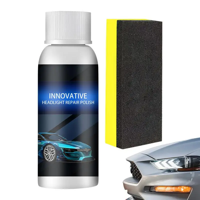 

50ml Car Headlight Restoration Fluid Auto Headlamp Repair Liquid Headlight Polishing Agent Headlamp Restorer For Car Maintenance