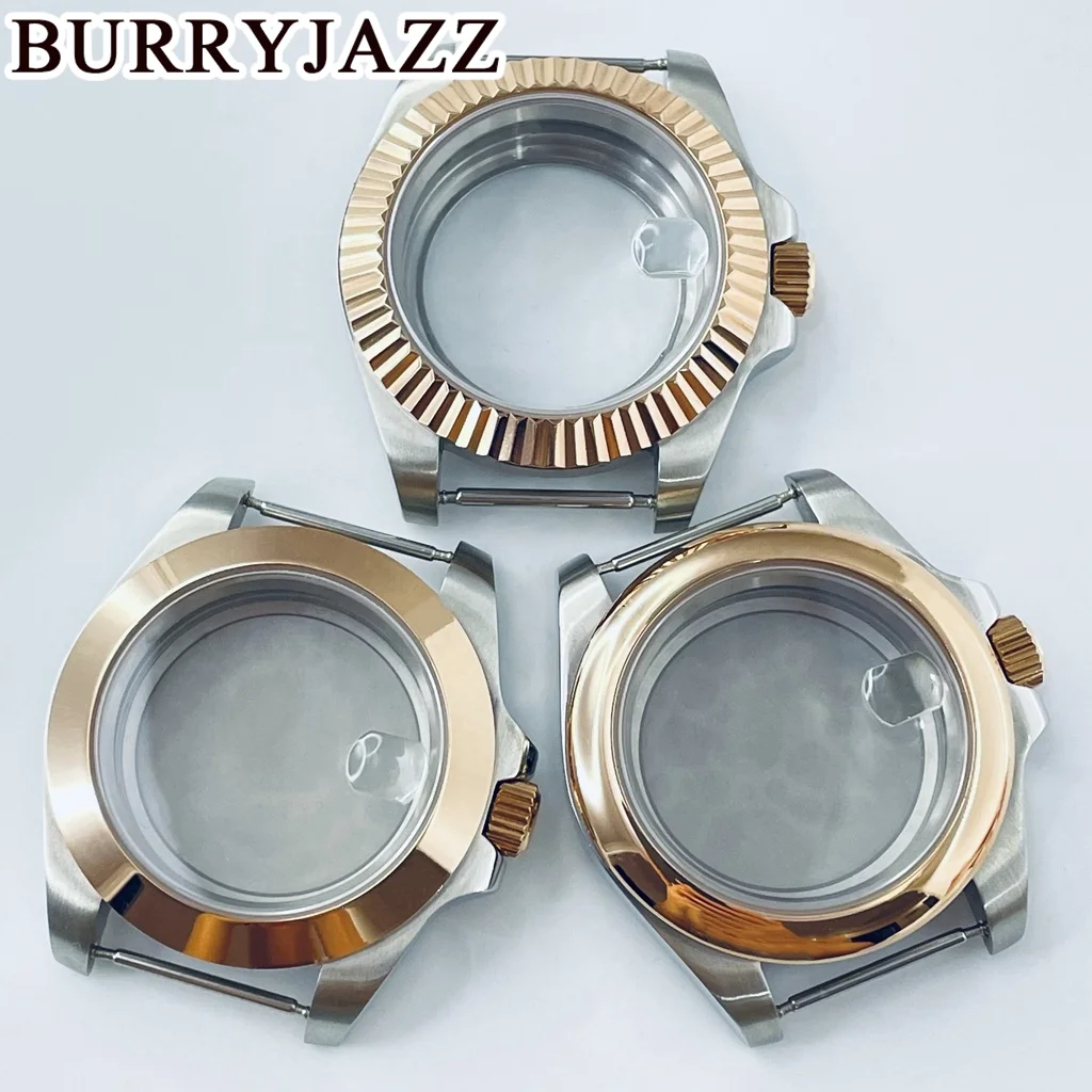 

BURRYJAZZ 40mm NH35 NH36 NH34 NH38 NH70 NH72 ETA2824 PT5000 Watch Case Sterile Case Sapphire Glass