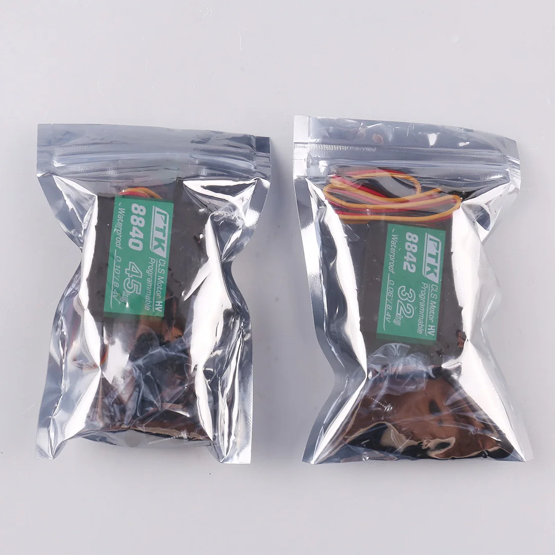 PTK 8840 8842 High Torque CNC Machining Servo 32kg 45kg Metal Teeth for Mold Fixed Wing Aircraft