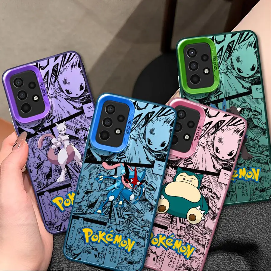 Japanese Comics Greninjas Phone Case for Samsung A55 A33 A25 A54 A22 A53 5G A72 A21s A32 A35 A51 A52s Shockproof Shell Cover