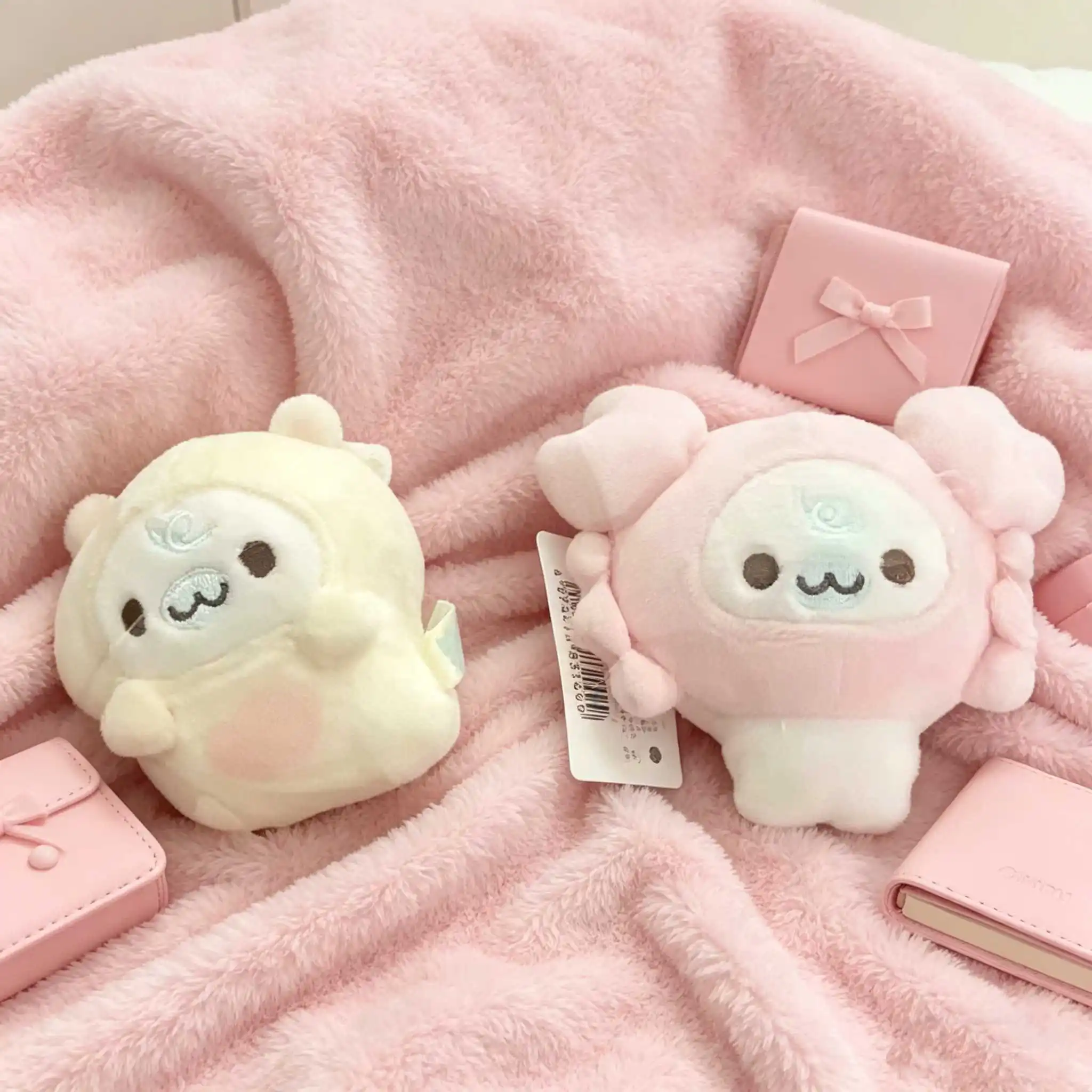 Adorable Plush Seal Keychain Cute Life In The Corner Sunflower Seed Bag Toy Super  Girl Heart Furry Book Bag Hanging Ornament
