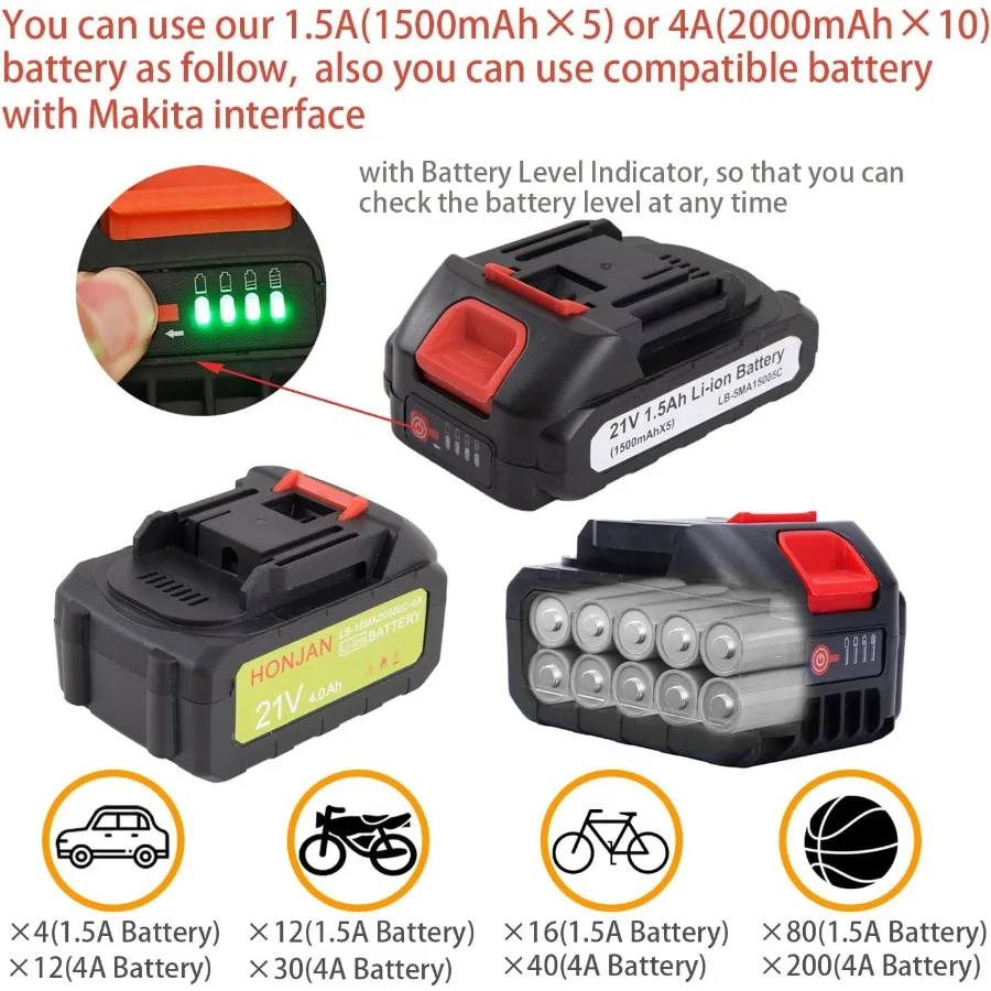 ضاغط هواء محمول لسيارة دراجة نارية ومنفاخ كروي مع 150 رطل لكل بوصة مربعة صمام عادم خرطوم تمديد الضغط العالي وQ