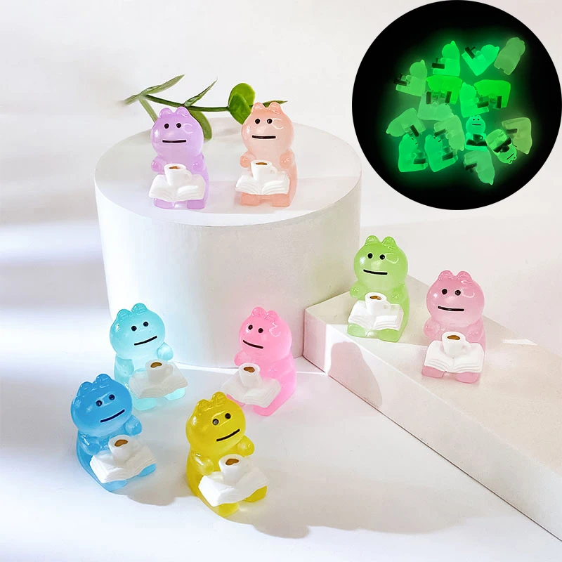 Cartoon Luminous Diy Doll Resin Accessories Micro Landscape Ornament Pendant Toy