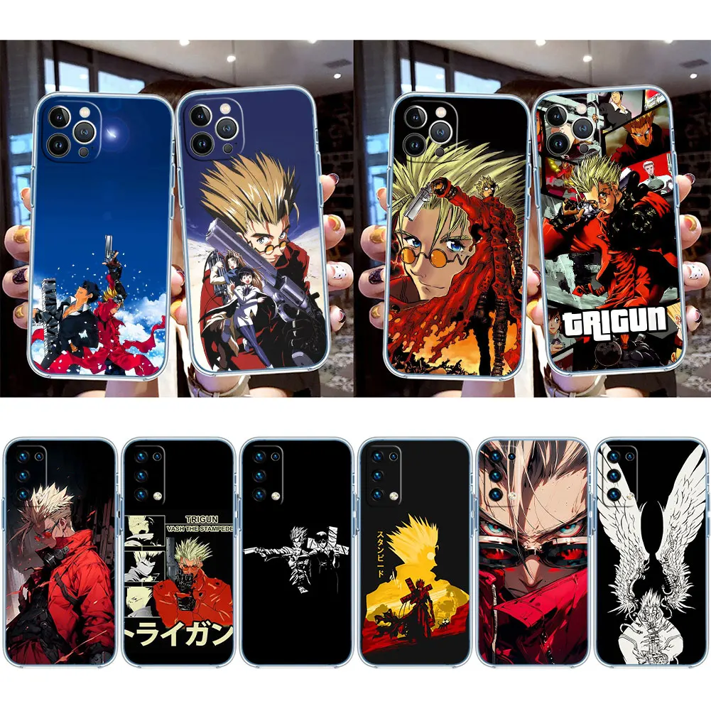 UT37 Trigun stampede Transparent Phone Case for Samsung Galaxy A04 A04S A14 A23 A34 A54 M23 M33 M52 M53