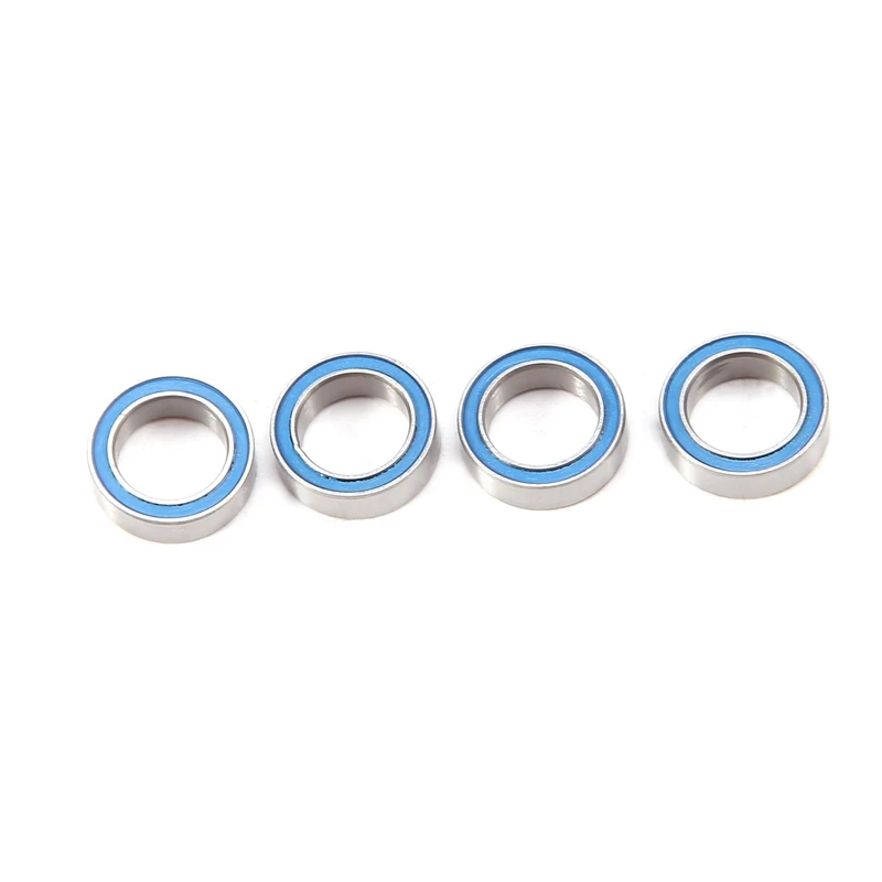 16PCS Rubber Sealed Ball Bearing Kit for Tamiya TT02 TT-02 TT02D TT-02D 1/10 RC Car Upgrades Parts Accessories